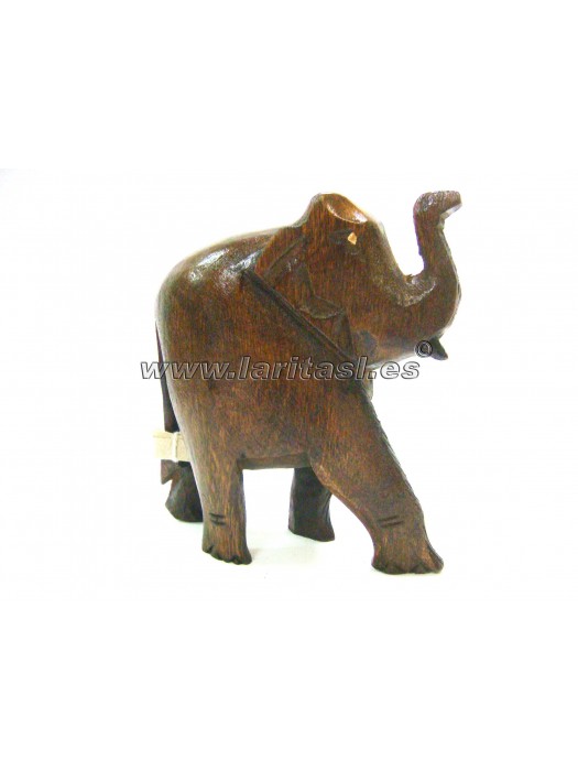 Elefante madeira 10cm